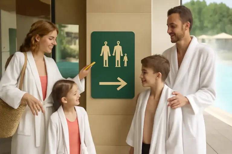 Qual è la destinazione termale più adatta alle famiglie? Alcune offrono servizi che ti semplificano la visita
