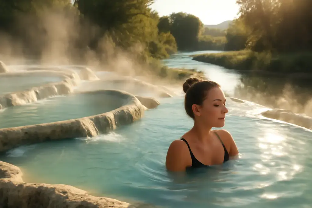 Terme con acque sulfuree panoramiche: l’esperienza multisensoriale che potenzia il benessere
