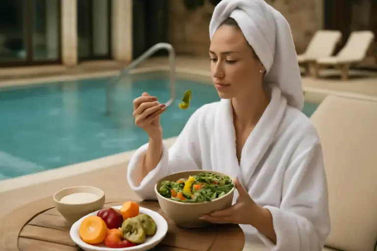 Alimentazione equilibrata e soggiorno termale: abbinamenti che migliorano il relax