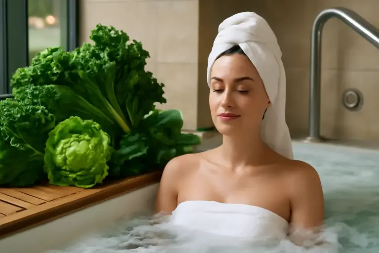 Verdure a foglia verde e trattamenti termali: il binomio che amplifica gli effetti detox