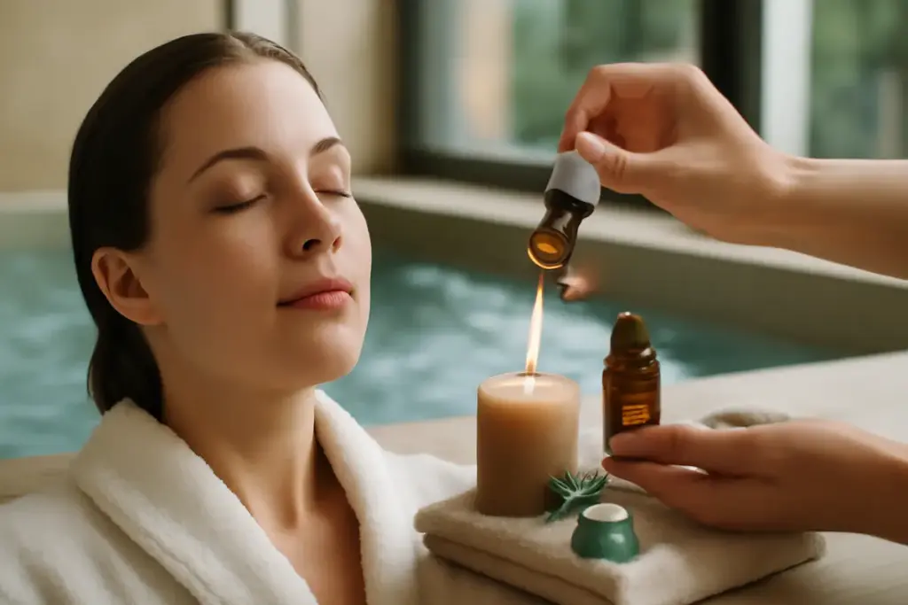 Aromaterapia nelle cure termali: un’intuizione comprovata sulla riduzione dello stress fisico