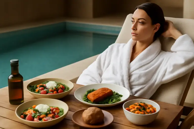 Alimentazione mediterranea e spa: i piatti che esaltano i risultati del percorso benessere