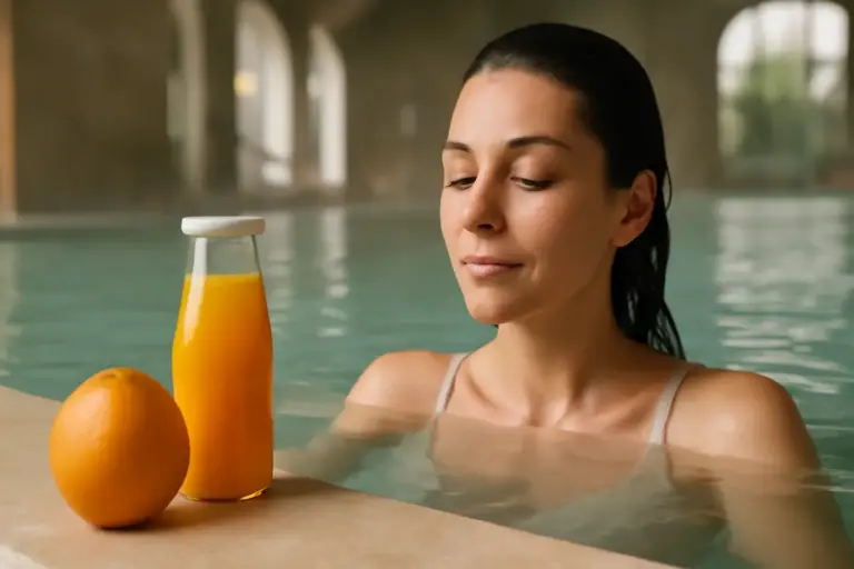 Perché la vitamina C conta quando si va alle terme? Il ruolo poco noto nell’effetto rigenerante